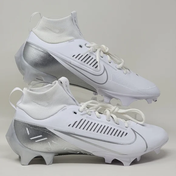 Nike Vapor Edge Pro 360 2 White Silver Cleats DA5456-102 Men's Size 11 New - Picture 3 of 10